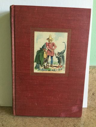 Vintage 1945 Illustrated Brothers Grimm Fairy Tales Book Illustrated