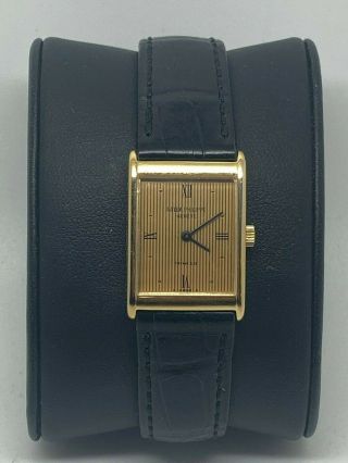 Vintage Patek Philippe Watch For Tiffany&co 18k Solid Gold Hand Wound Perfect