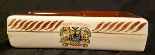 Partagas Ceramic Cigar Ashtray 7.  75 
