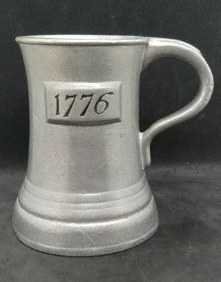 Vintage 1776 Wilton Armetale Rwp Pewter 14 Oz Tankard Stein Mug