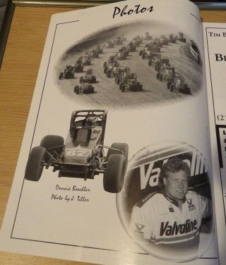 1999 47th Annual Hut Hundred Terre Haute Action Track USAC Program 2