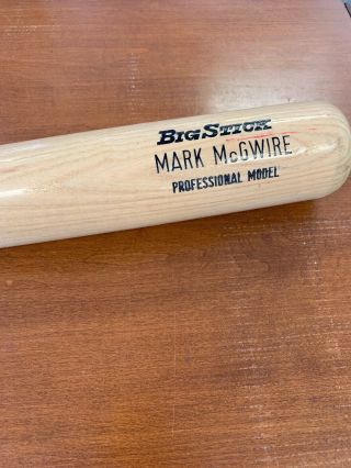 Mark Mcgwire 34 Inch Rawlings Big Stick Professional Model Wooden Bat