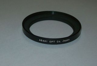 Vintage Asahi 46 - 54mm Step Up Filter Ring Made In Japan -