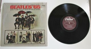 Vintage Lp Vinyl Record The Beatles 