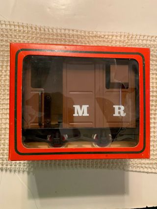Vintage The Mamod Steam Railway Co.  Rw3 Brown Coach (made In England)