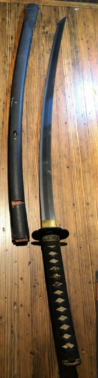 Japanese Sword Katana Signed Samurai Antique