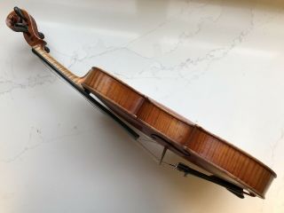 Antique H.  TH.  HEBERLEIN JR.  Violin 1930 w/ Case - - 2
