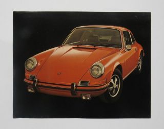 1972 Porsche 911 T E S Brochure Vintage