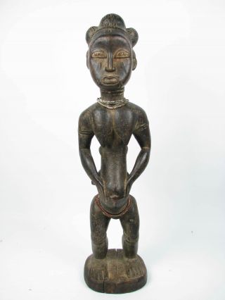 Gothamgallery Fine African Art - Ivory Coast Baule Spirit Tribal Figure - B