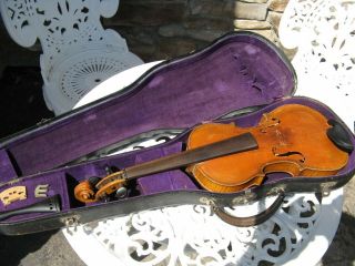 Antique Vintage Stainer Pre 1925 Violin With Case