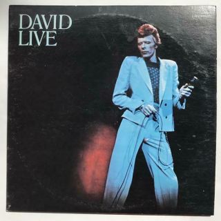 David Bowie David Live 2 - Lp Vg,  /nm Vintage Vinyl