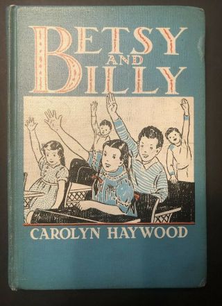Vintage Betsy & Billy By Carolyn Haywood Exlib Hardback Lake County Public Lib