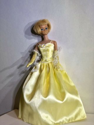 Vintage 1958 American Girl Blonde Barbie Mattel Pre 1967
