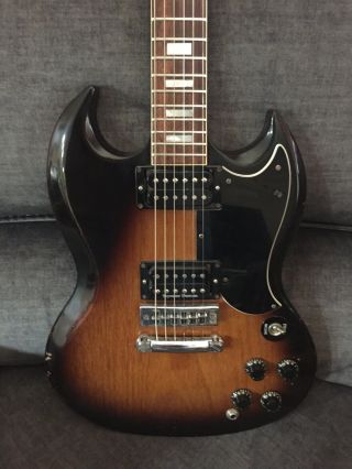 Vintage 1978 Gibson Sg Rare Tobacco - Burst