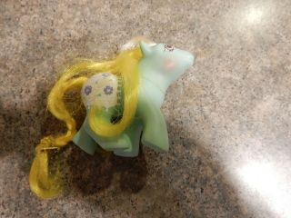 Vintage G1 My Little Pony Baby Sunnybunch First Tooth Fancy Pants Mlp Hasbro 87 