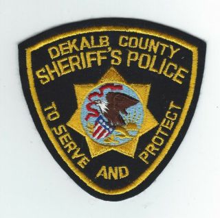 Vintage Dekalb County,  Illinois Sheriff 