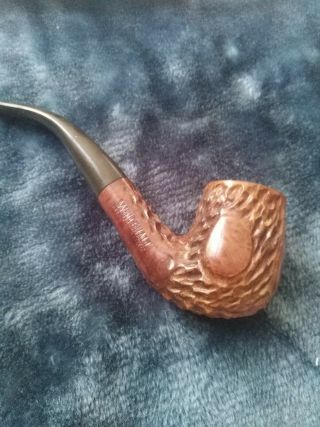 Vintage Estate Whitehall Pipe Meerschaum Lined Briar Italy Marked