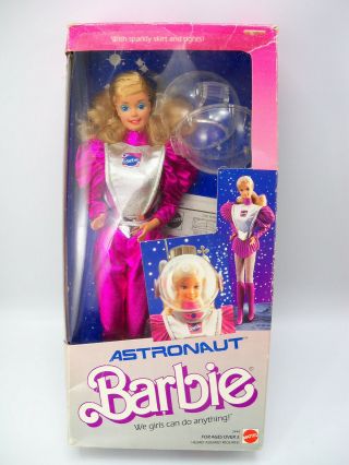 Vintage 1985 Mattel Astronaut Barbie Doll No.  2449