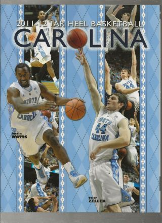 2011 - 12 North Carolina Tar Heels Ncaa Basketball Yearbook Media Guide