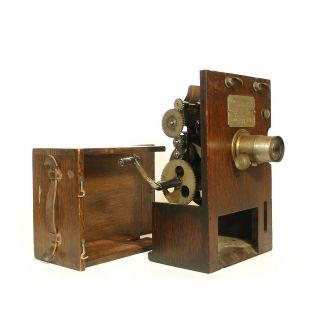 C.  1901 Edison Projecting Kinetoscope Historic Antique Movie Projector