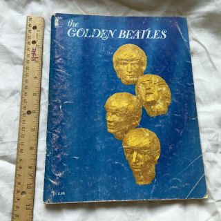 Vintage The First Golden Beatles Song Book Sheet Music 1964