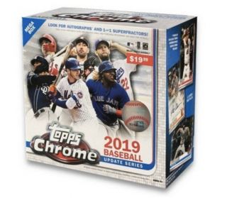 2019 Topps Chrome Update (50) Mega Box Player Break Pete Alonso (50 Boxes) 2