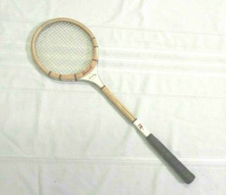 Vintage Bancroft Winner Bamboo/ash Squash Racquet Racket
