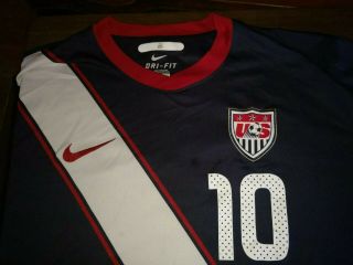 Donovan 10 USA SOCCER Nike Jersey shirt,  Size: XXL,  Chest 50,  Length 26 2