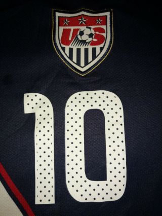 Donovan 10 USA SOCCER Nike Jersey shirt,  Size: XXL,  Chest 50,  Length 26 3