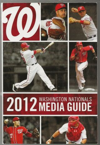 2012 Washington Nationals Baseball Media Guide