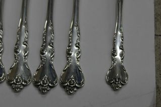 Reed and Barton Spanish Baroque 54 Piece Sterling Flatware w/ Case 3