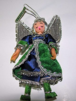 1968 Vtg Nutcracker Suite Xmas Angel Ornament.  Mr.  Christmas Japan Figural