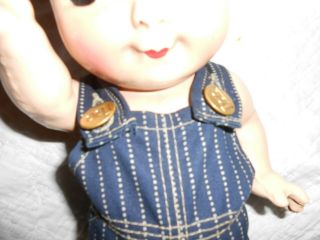 ANTIQUE/VINTAGE 1920 ' S - 40 ' S COMPOSITION BUDDY LEE DOLL - LEE JEANS ADVERTISING - EX. 3