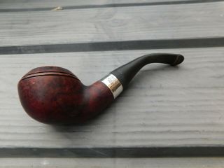 Vintage Peterson Wooden & Solid Silver Band Pipe Peterson 