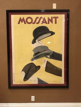 Vintage European Poster 1938 Moissant By Leonetto Cappiello