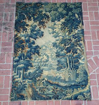 A 18th Century Verdure Tapestry