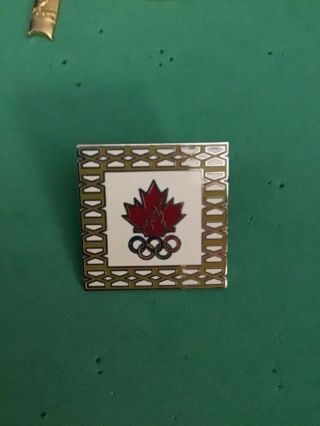 Beijing 2008 Olympics Canada Noc Olympic Committee Pin Enamel