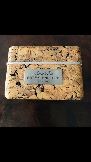Patek Philippe Very Rare Vintage Cork Watch Box For Patek Philippe Nautilus 3700