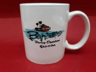 Harley Davidson Nassau Bahamas Coffee Cup Mug