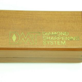 Vintage Dmt Diamond Sharpening Stone W/ Box