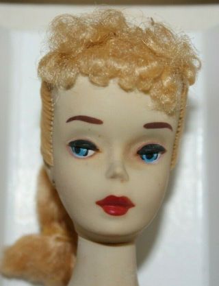 Vintage Barbie Ponytail 3 With R And Complete In Immaculate