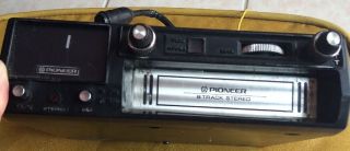 Vintage Pioneer Tp - 200 Car Stereo 8 Track