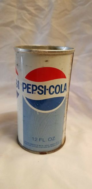 Vintage Pepsi Pop Top Can 12 Oz.  Empty.