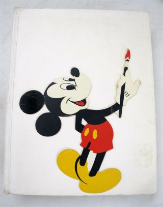 1973 The Art Of Walt Disney By Christopher Finch Vintage Hardcover