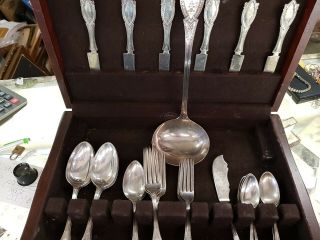 Antique Tiffany & Company Sterling Silver Flatware Persian ? 39 Pc Set