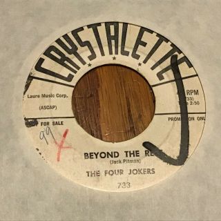 45 Rpm Four Jokers Crystalette Dj Beyond The Reef / That 