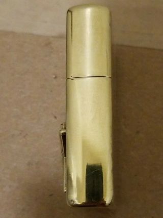 VINTAGE ZIPPO Brass MARLBORO LONGHORN STEER Cigarette Lighter 3