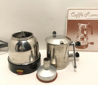 Vintage Caffe Roma CXE30 Espresso Cappuccino Machine,  & instructions 2