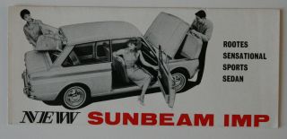 Sunbeam Imp 1964 Dealer Brochure - English - Canada - St501000618