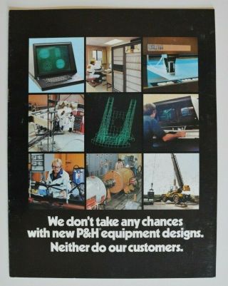 P&h Equipment 1976 Dealer Brochure - English - Usa